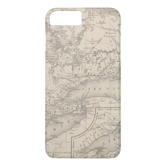 Canada West Upper Case-Mate iPhone Case (Back)