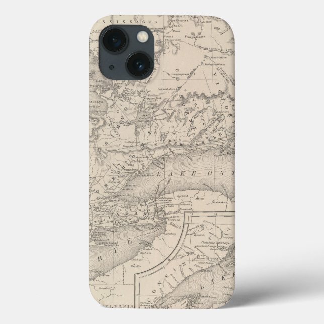 Canada West Upper Case-Mate iPhone Case (Back)