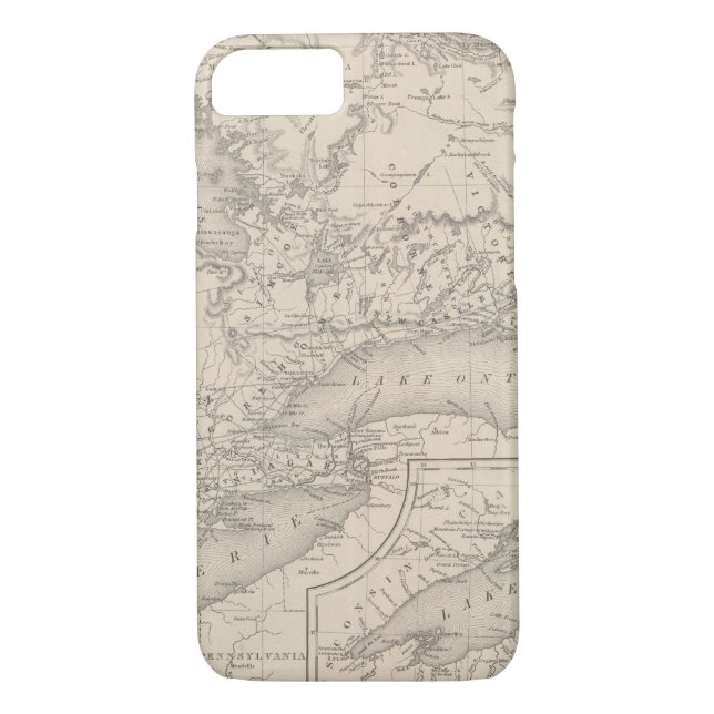 Canada West Upper Case-Mate iPhone Case (Back)