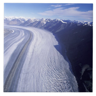 Canada, Yukon Territory, Kluane National Park. Ceramic Tile