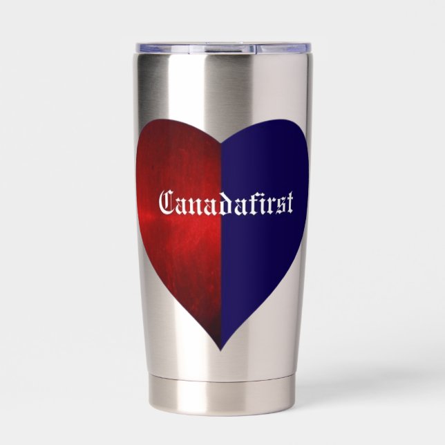 CANADAFIRST HEART INSULATED TUMBLER (Front)