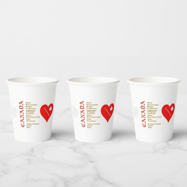 CANADAFIRST PAPER CUPS (Multi)