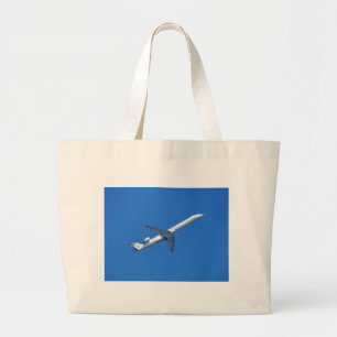Canadair CL-600 In Flight Large Tote Bag