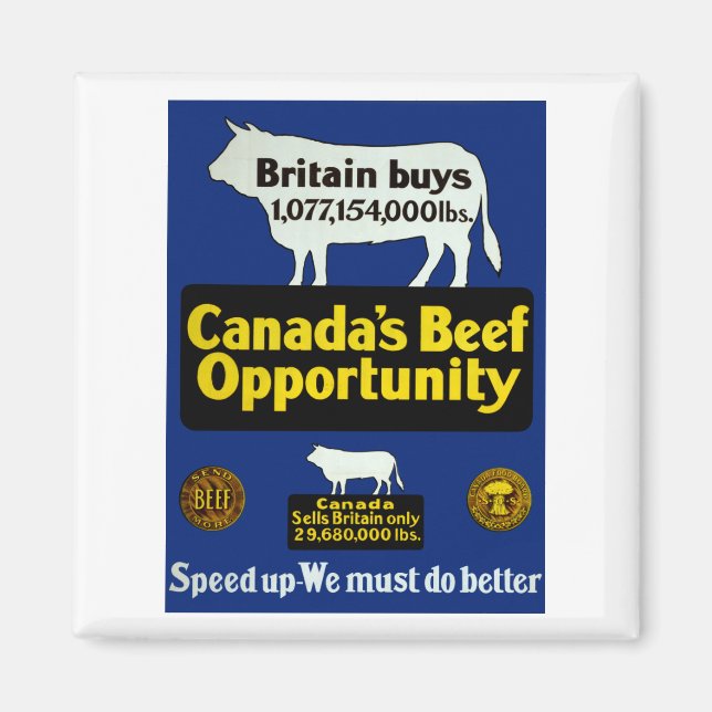 Canada's Beef Opportunity Magnet (Front)