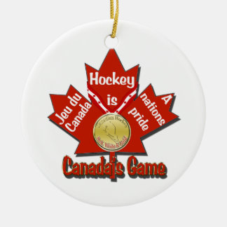 Canadas Game Tree Ornament circle
