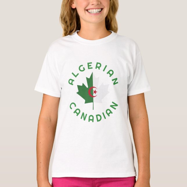 Canadian Algerian  Roots T-Shirt (Front)