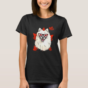 Canadian American Eskimo Maple Leaf Patriotic Cana T-Shirt