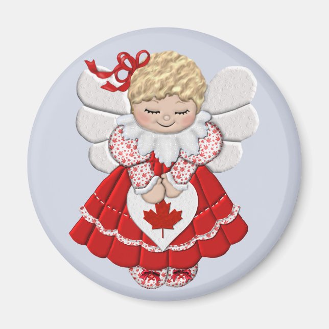 Canadian Angel Magnet (Front)