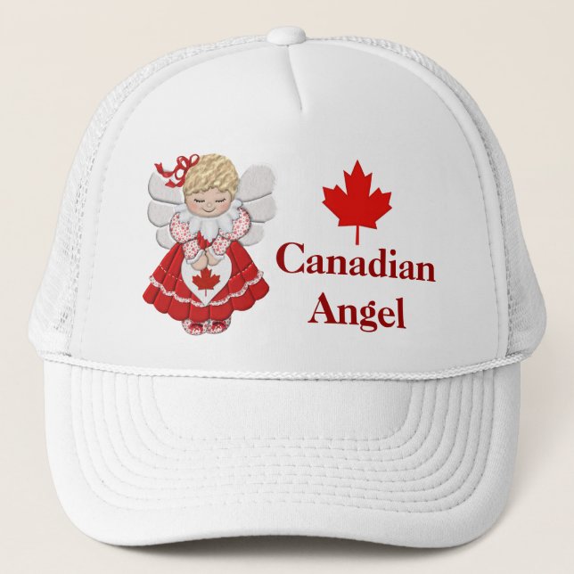 Canadian Angel Trucker Hat (Front)