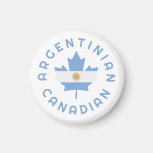 Canadian Argentinian  Roots  Magnet