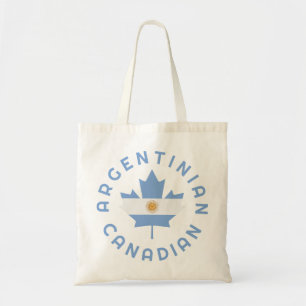 Canadian Argentinian Roots Tote Bag