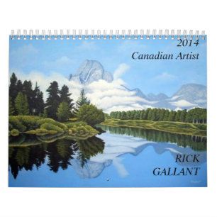 Canadian Artist Rick Gallant Calendar