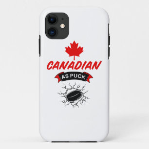 Canadian as Puck iPhone 11 Case