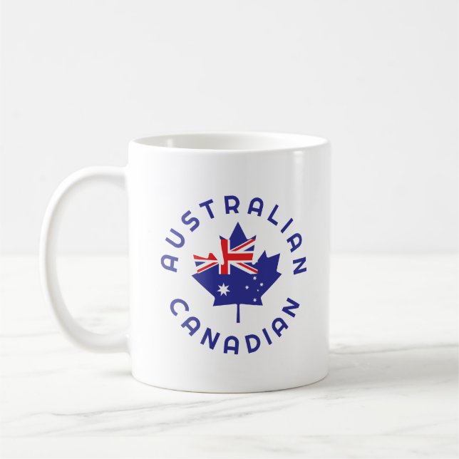 Canadian Australian   Roots  Coffee Mug (Left)