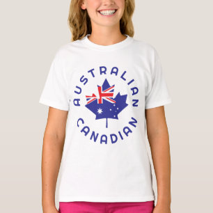 Canadian Australian   Roots  T-Shirt