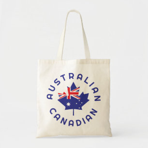 Canadian Australian Roots Tote Bag