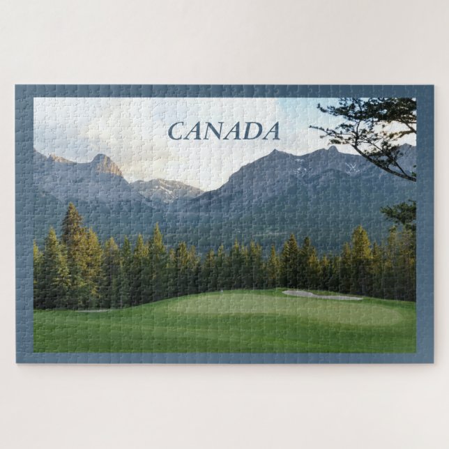 Canadian Autumn Golf Course  Jigsaw Puzzle (Horizontal)