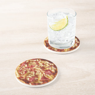 Canadian Bacon Pizza Coaster