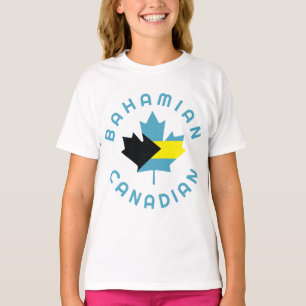 Canadian Bahamian   Roots  T-Shirt