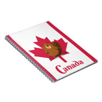 Canadian beaver cartoon travel poster