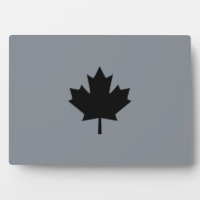 Canadian Black Maple Leaf Graphic