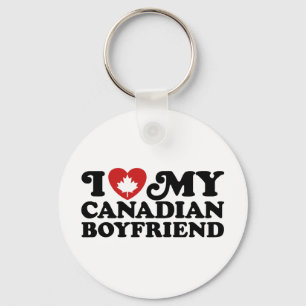 Canadian Boyfriend Key Ring