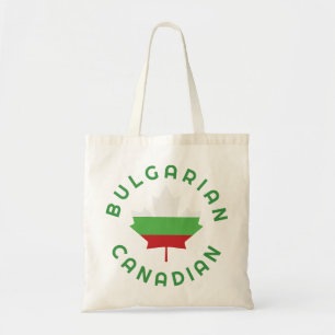Canadian Bulgarian Roots Tote Bag