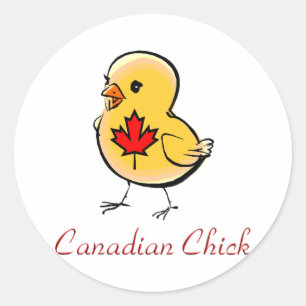 Canadian Chick Stickers