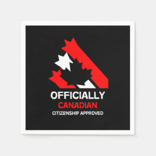 Canadian Citizenship Celebration Napkin