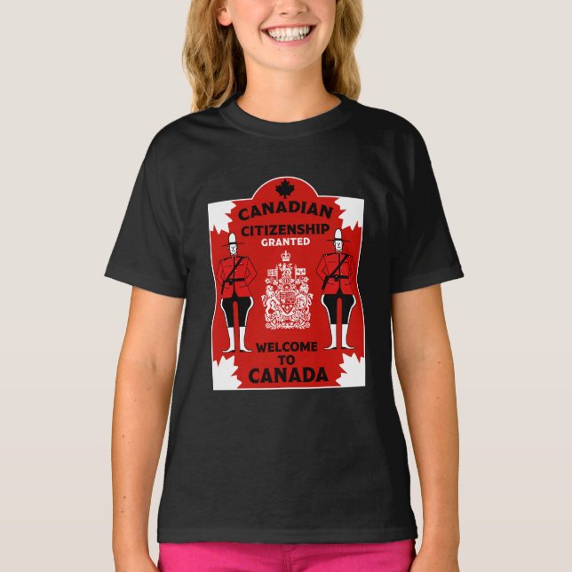 Canadian Citizenship Celebration T-Shirt (Front)