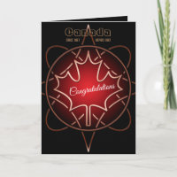Canadian Citizenship Greeting Card