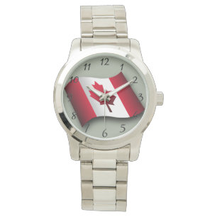 Canadian classic flag watch