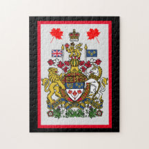 Canadian Code of Arms JigsawPuzzle