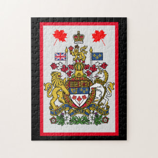 Canadian Code of Arms JigsawPuzzle Jigsaw Puzzle