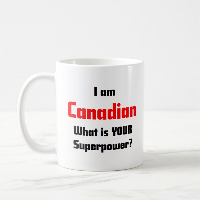 canadian coffee mug (Left)