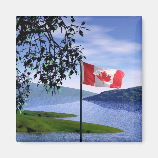 Canadian Colours Magnet (Front)