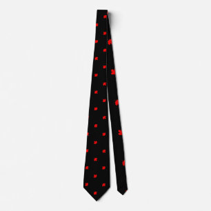 Canadian Cottage Maple Leaf Tie
