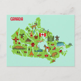 CANADIAN CULTURE POSTCARD
