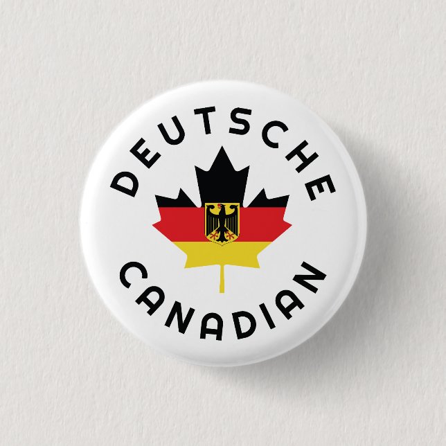 Canadian Deutsche Roots 3 Cm Round Badge (Front)