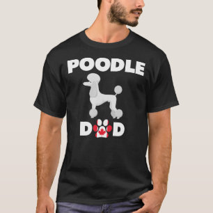 Canadian Dog Poodle Dad Fitted T-Shirt