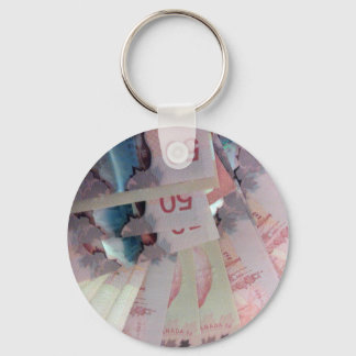 Canadian Dollars Key Ring