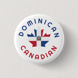 Canadian Dominican  Roots 3 Cm Round Badge