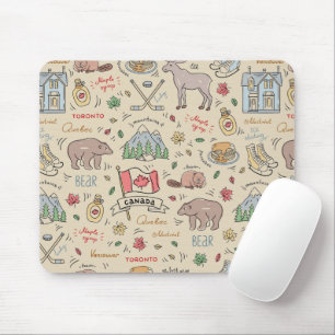 Canadian Doodles Mouse Pad
