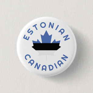 Canadian Egyptian Roots 3 Cm Round Badge