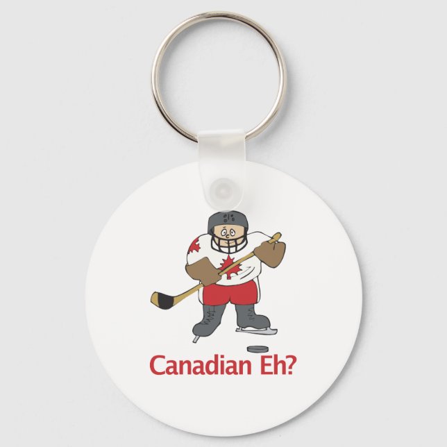 Canadian Eh? Key Ring (Front)