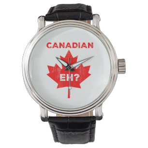 Canadian Eh? Maple Leaf Watch