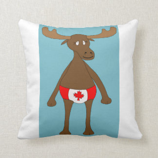 Canadian, Eh? Moose Cushion