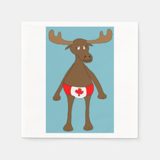 Canadian, Eh? Moose Napkin