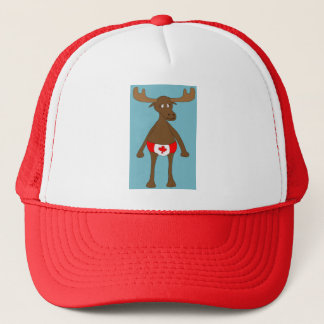 Canadian, Eh? Moose Trucker Hat
