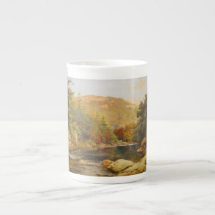 Canadian Fall by Otto Reinhold Jacobi 1870 Bone China Mug